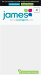 Mobile Screenshot of jamesestateagents.com